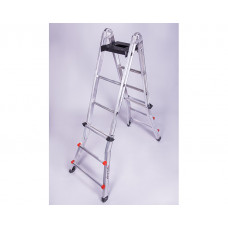 Телескопічна драбина SVELT SCALISSIMA 7+7 сходинок