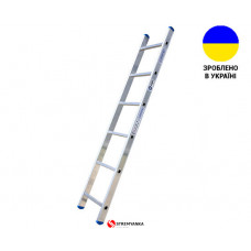 Алюмінієва односекційна драбина 6 сходинок UNOMAX VIRASTAR