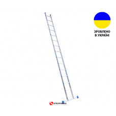 Алюмінієва односекційна драбина 15 сходинок UNOMAX VIRASTAR