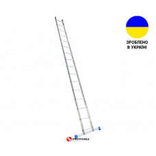 Алюмінієва односекційна драбина 16 сходинок UNOMAX VIRASTAR