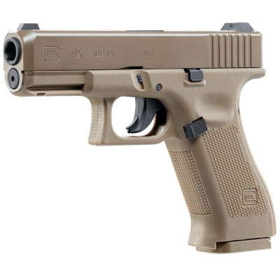 Пістолет пневматичний Umarex GLOCK 19X FDE 4.5 мм