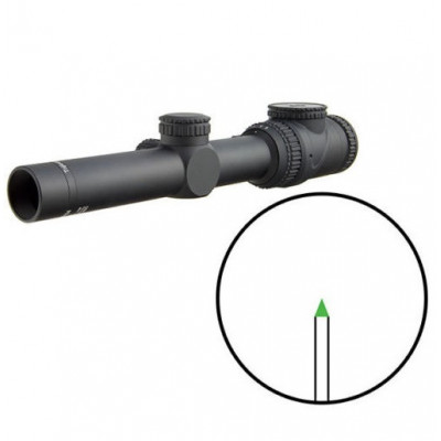 Приціл оптичний TRIJICON AccuPoint 1-6x24 BAC Green Triangle Tritium / Fiber Optics