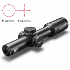 Приціл оптичний EOTECH VUDU 1-6x24 FFP 30 мм сітка SR1