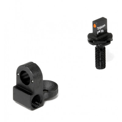 Набір целік та мушка для M16 / AR15 Trijicon B-amp;T Set Orange CP25O-600179