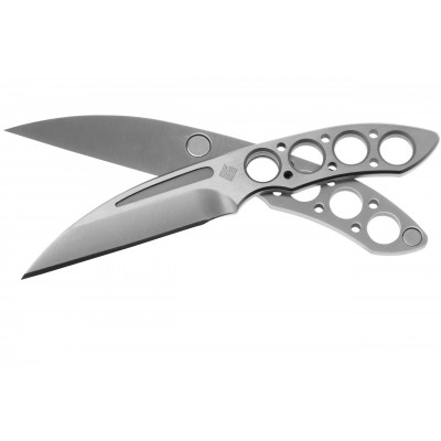 Набір з двох ножів Ocaso 80DKW Duo Desk Knife Wharncliffe з підставкою з горіха