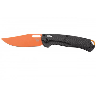 Ніж Benchmade Taggedout, orange, CF 15535OR-01