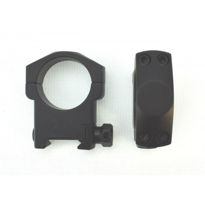 Кріплення кільця Vector Optics Tactical 30 mm Weaver, високі (SCTM-08)