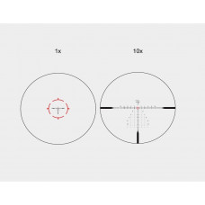 Приціл оптичний Vector Optics Continental X10 1-10x28 (34 мм) ED FFP illum. VET-RAR 2