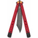 Нож Benchmade "Necron", balisong, ruby red G10
