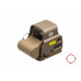 Прицел коллиматорный EOTech Tan 68MOA/1MOA (две точки) совместим с NV