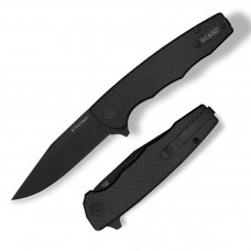 Ніж Ocaso Strategy, Carbon Fiber + G-10, Black