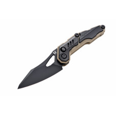 Нож Hightron Spectron, M390, GFN, черный, черный клинок