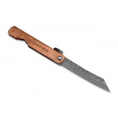 Ніж Higonokami Irogane Damascus