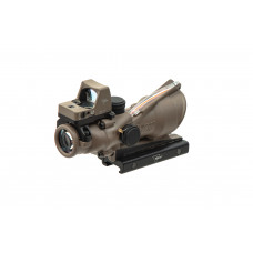 Комплект TRIJICON приціл ACOG 4x32 BAC і приціл коліматорний RMR 3.25 МОА FDE
