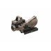 Комплект TRIJICON приціл ACOG 4x32 BAC і приціл коліматорний RMR 3.25 МОА FDE