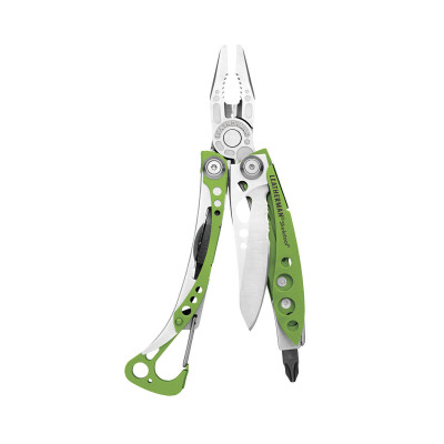 Мультитул LEATHERMAN Skeletool MOSS GREEN, чохол синтетичний