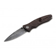 Нож Boker "Tirpitz Damast Wood"