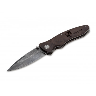 Нож Boker "Tirpitz Damast Wood"
