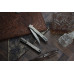 Ніж Ocaso Solstice, Engraved titanium, Scroll Pattern, Satin