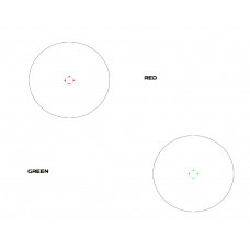 Приціл призматичний Vector Optics Paragon 1x18 X-Micro Red and Green reticle