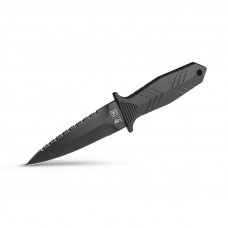 Нож Tb Outdoor "Protecteur", чёрный PA6, MOX, кайдексные ножны