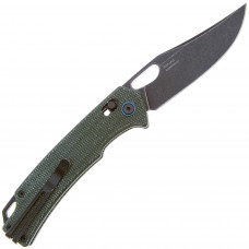 Ніж SRM Retreiver 9203-MG2, 10Cr15CoMoV, зелена мікарта, чорний