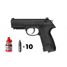 Акционный набор: Umarex Beretta Px4 Storm + Шарики Umarex Quality BBs + Баллон СО2 (10шт.)