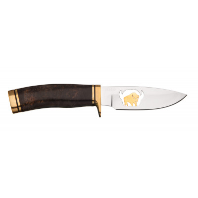Нож Buck Burlwood, Brass & Gold Vanguard®