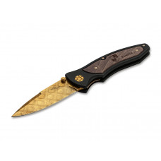 Нож Boker "Tirpitz Damast Gold"