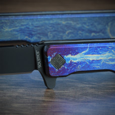 Ніж Ocaso Solstice, Anodized titanium, Black