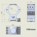 Кольца Vector Optics X-Accu 34 мм Weaver средние