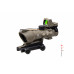 Комплект TRIJICON приціл ACOG 4x32 BAC і приціл коліматорний RMR 3.25 МОА FDE