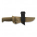 Нож Peltonen M07 (N690), без покрытия, coyote, coyote композитный чехол