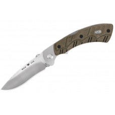 Ніж Buck Open Season® Folding Skinner, green micarta