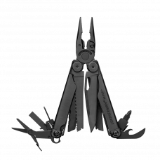 Мультиінструмент Leatherman Wave Plus Black, нейлоновий чохол Molle