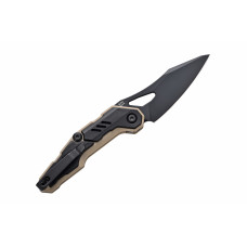 Нож Hightron Spectron, M390, GFN, черный, черный клинок