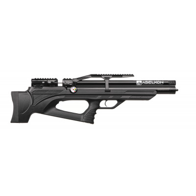 Пневматическая PCP винтовка Aselkon MX10-S Black кал. 4.5