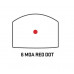 Приціл коліматорний Sig Optics ROMEO-X COMPACT, OPEN, 6 MOA RED DOT, BLACK