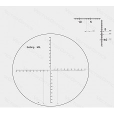 Бінокль з сіткою Vector Optics Continental Plus 10x42 ED