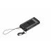 Фонарь-брелок LedLenser K6R Gray Safety со звуковой сигнализацией, заряжаемый, 400/200/20