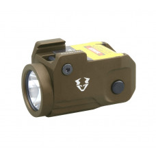 Подствольный фонарь Vector Optics Vaide Scrapper Subcompact Pistol Flashlight 500 Лм FDE