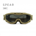 Окуляри захисні, Wiley X не корегувальні, з лінзами з пласмас Mask SP293T Spear Smoke/Clear/LIght R