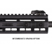Планка MAGPUL M-LOK алюминиєва на 5 слотів