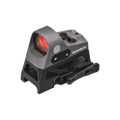 Приціл Sig Sauer Romeo3 Reflex Sight 1x25mm 3MOA Red Dot M1913 Riser (SOR31002)