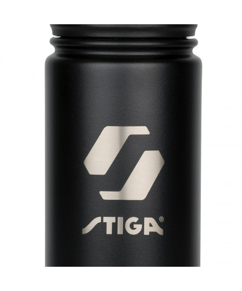 Пляшка для води Stiga Water Bottle Steel Black, 550ml (2905-0101-55)