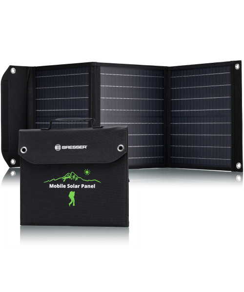 Портативний зарядний пристрій сонячна панель Bresser Mobile Solar Charger 40 Watt USB DC (3810040) Портативний зарядний пристрій сонячна панель Bresser Mobile Solar Charger 40 Watt USB DC (3810040)