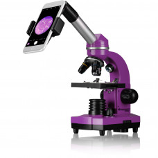 Мікроскоп Bresser Junior Biolux SEL 40x-1600x Purple з адаптером для смартфона (8855600TJ5000)