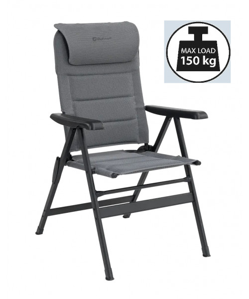 Стілець кемпінговий Outwell Kenai Grey (410128) Стілець кемпінговий Outwell Kenai Grey (410128)