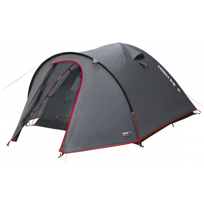 Намет тримісний High Peak Nevada 3 Dark Grey/Red (10202)