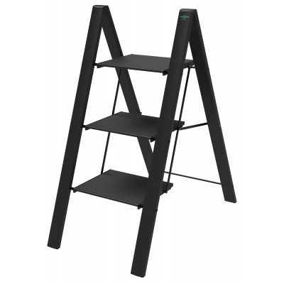 Драбина Colombo Leonardo Black 3 щаблі (G300A03W)